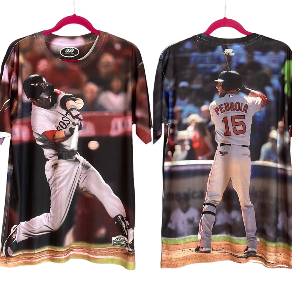 Three 60 Pedroia Shirt M